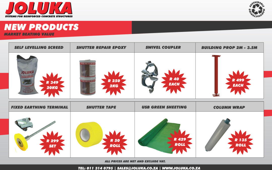 Joluka’s New Products